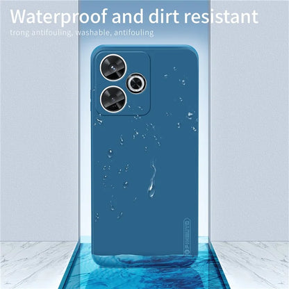 PINWUYO JK Touching Series For Xiaomi Redmi 13 5G / 4G TPU Case Fiber Flocking Liner