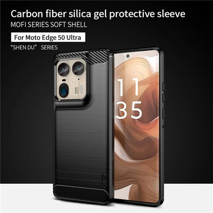 MOFI JK TPU Series-1 For Motorola Moto X50 Ultra 5G / Edge 50 Ultra 5G Case TPU Brushed Phone Cover