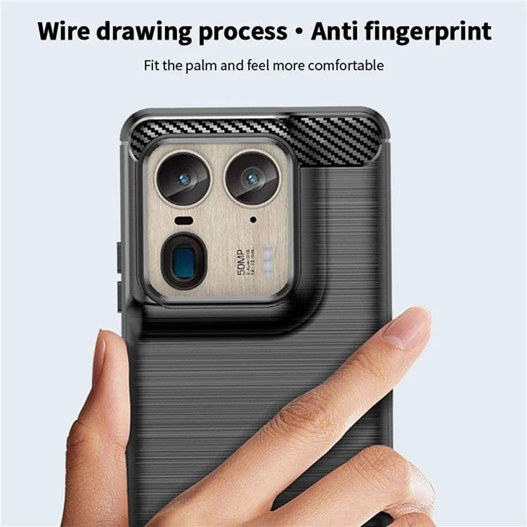 MOFI JK TPU Series-1 For Motorola Moto X50 Ultra 5G / Edge 50 Ultra 5G Case TPU Brushed Phone Cover