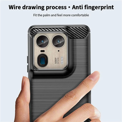 MOFI JK TPU Series-1 For Motorola Moto X50 Ultra 5G / Edge 50 Ultra 5G Case TPU Brushed Phone Cover