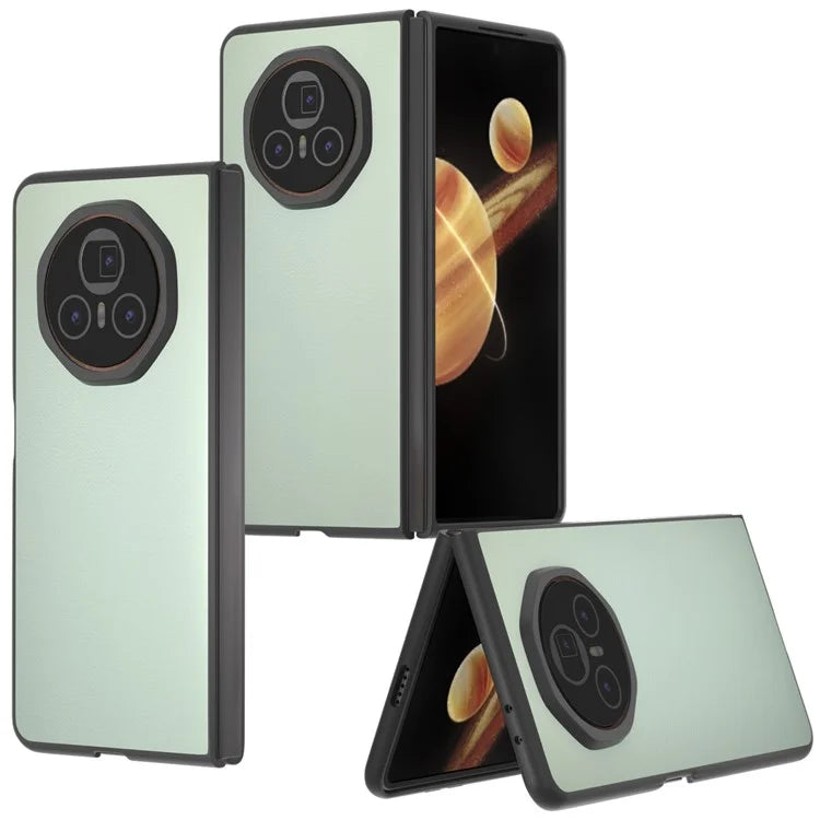 For Honor Magic V3 5G Case PU Leather+Hard PC Protective Phone Cover