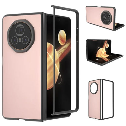 For Honor Magic V3 5G Case PU Leather+Hard PC Protective Phone Cover