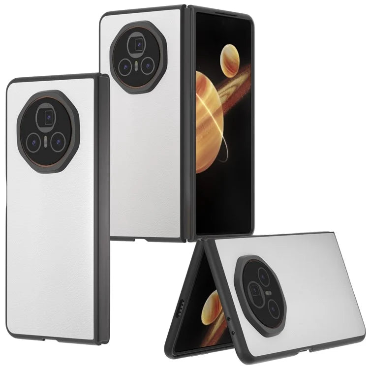 For Honor Magic V3 5G Case PU Leather+Hard PC Protective Phone Cover