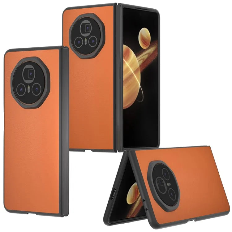 For Honor Magic V3 5G Case PU Leather+Hard PC Protective Phone Cover