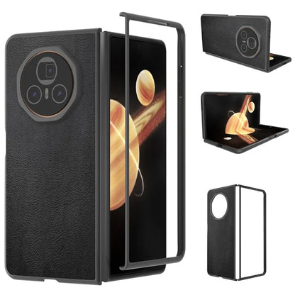 For Honor Magic V3 5G Case PU Leather+Hard PC Protective Phone Cover