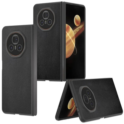 For Honor Magic V3 5G Case PU Leather+Hard PC Protective Phone Cover