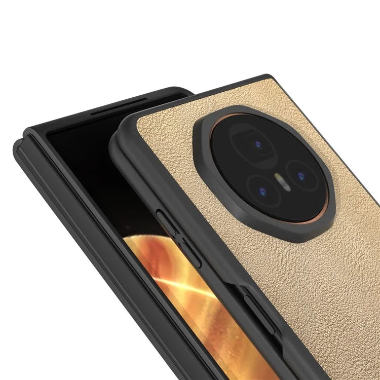 For Honor Magic V3 5G Case PU Leather+Hard PC Protective Phone Cover