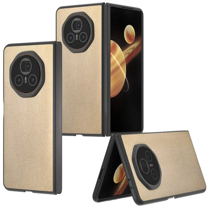 For Honor Magic V3 5G Case PU Leather+Hard PC Protective Phone Cover