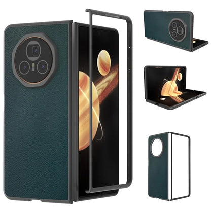 For Honor Magic V3 5G Case PU Leather+Hard PC Protective Phone Cover