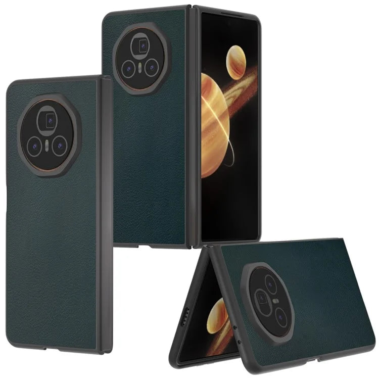 For Honor Magic V3 5G Case PU Leather+Hard PC Protective Phone Cover