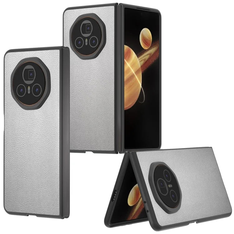 For Honor Magic V3 5G Case PU Leather+Hard PC Protective Phone Cover