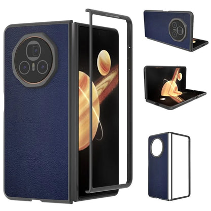 For Honor Magic V3 5G Case PU Leather+Hard PC Protective Phone Cover