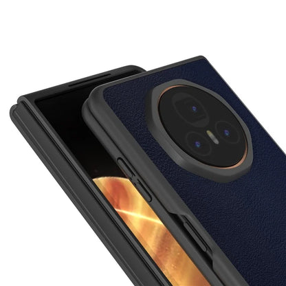 For Honor Magic V3 5G Case PU Leather+Hard PC Protective Phone Cover