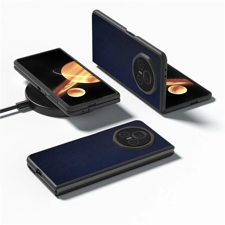 For Honor Magic V3 5G Case PU Leather+Hard PC Protective Phone Cover