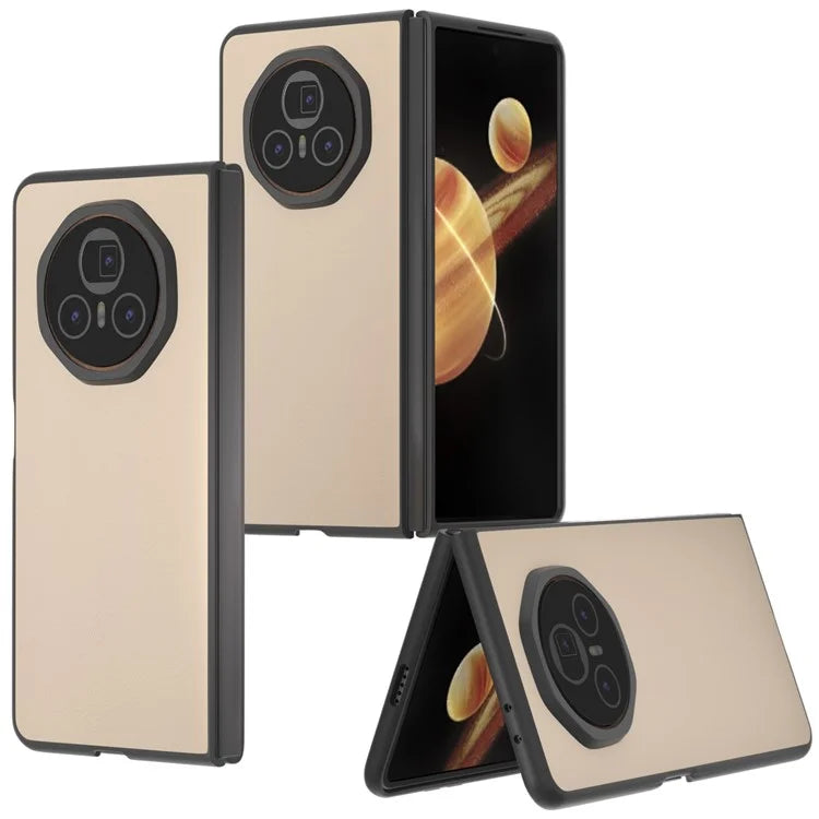 For Honor Magic V3 5G Case PU Leather+Hard PC Protective Phone Cover