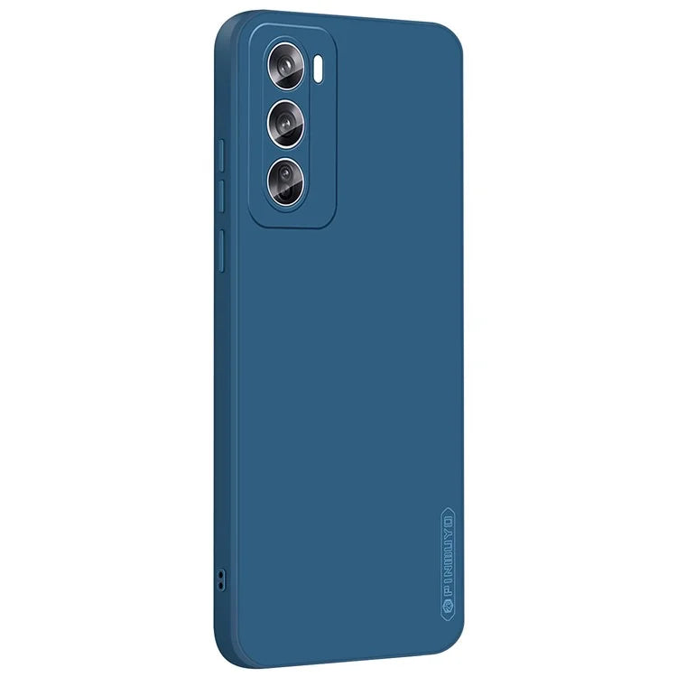 PINWUYO JK Touching Series For Oppo Reno12 Pro 5G (Global) TPU Case Fiber Lining Phone Cover