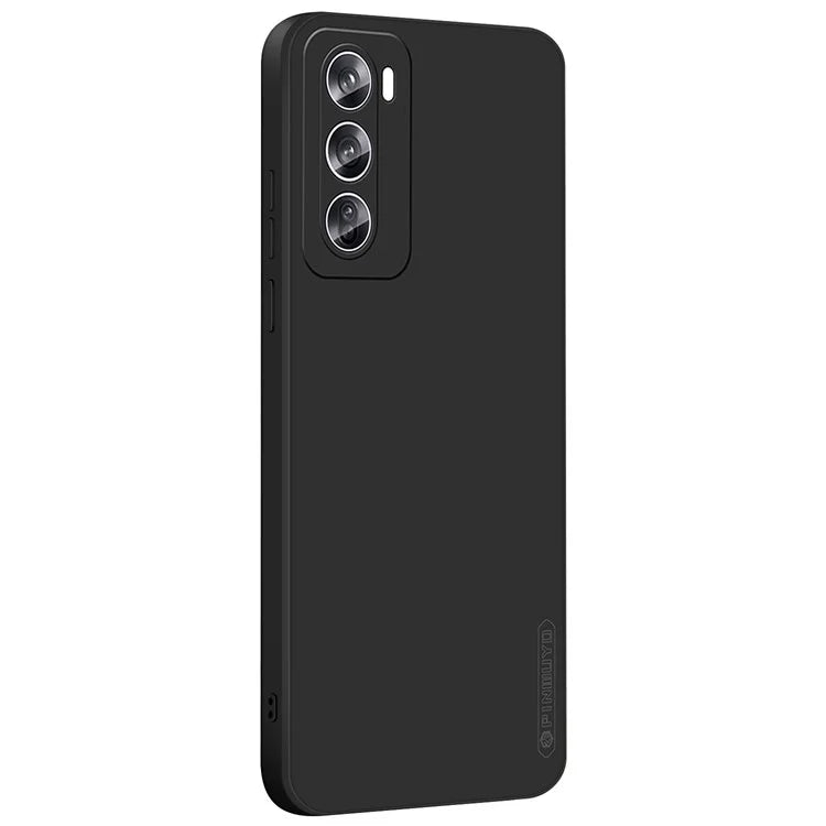 PINWUYO JK Touching Series For Oppo Reno12 Pro 5G (Global) TPU Case Fiber Lining Phone Cover