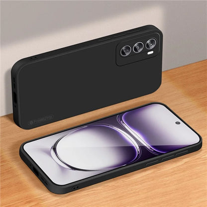 PINWUYO JK Touching Series For Oppo Reno12 Pro 5G (Global) TPU Case Fiber Lining Phone Cover