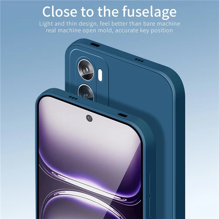 PINWUYO JK Touching Series For Oppo Reno12 Pro 5G (Global) TPU Case Fiber Lining Phone Cover