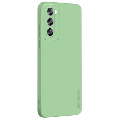 PINWUYO JK Touching Series For Oppo Reno12 Pro 5G (Global) TPU Case Fiber Lining Phone Cover