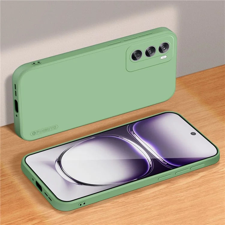 PINWUYO JK Touching Series For Oppo Reno12 Pro 5G (Global) TPU Case Fiber Lining Phone Cover