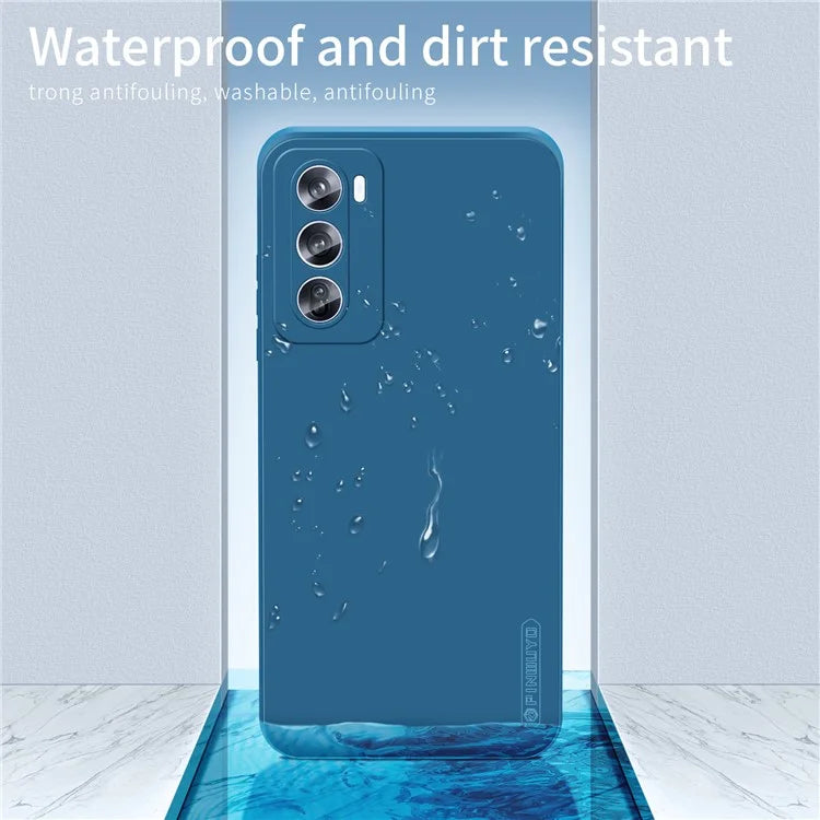PINWUYO JK Touching Series For Oppo Reno12 Pro 5G (Global) TPU Case Fiber Lining Phone Cover