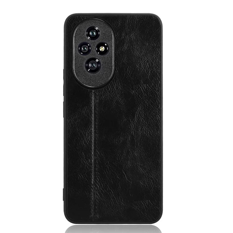 For Honor 200 Pro 5G Case Stitching Line PU Leather Coated PC+TPU Cover