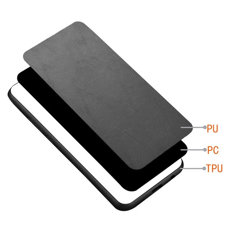For Honor 200 Pro 5G Case Stitching Line PU Leather Coated PC+TPU Cover