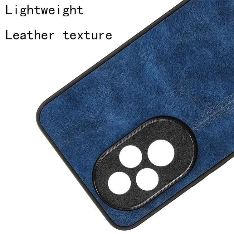 For Honor 200 Pro 5G Case Stitching Line PU Leather Coated PC+TPU Cover
