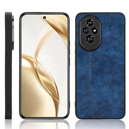 For Honor 200 Pro 5G Case Stitching Line PU Leather Coated PC+TPU Cover