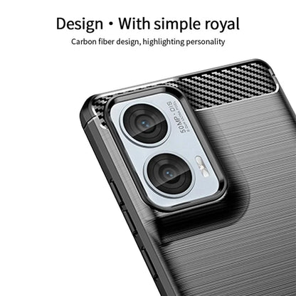 MOFI JK TPU Series-1 For Motorola Moto G85 5G / S50 Neo 5G Case Carbon Fiber TPU Phone Cover