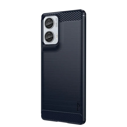 MOFI JK TPU Series-1 For Motorola Moto G85 5G / S50 Neo 5G Case Carbon Fiber TPU Phone Cover