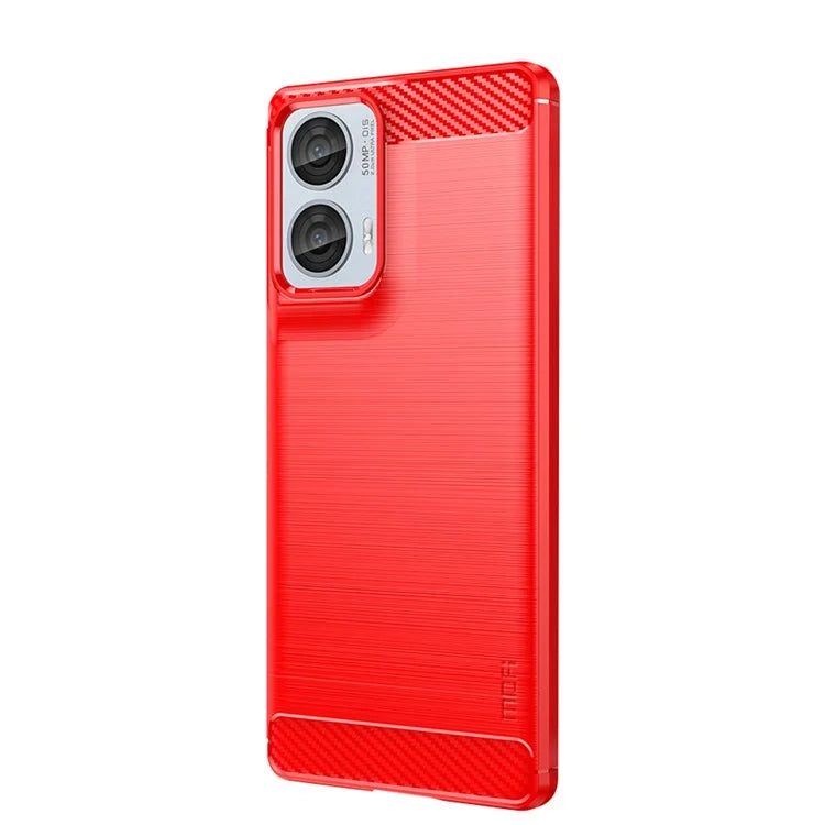 MOFI JK TPU Series-1 For Motorola Moto G85 5G / S50 Neo 5G Case Carbon Fiber TPU Phone Cover