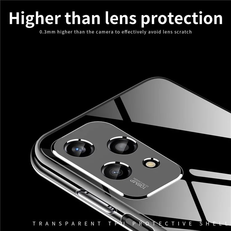 MOFI For Honor 200 Lite Clear Case Soft TPU Protective Phone Cover