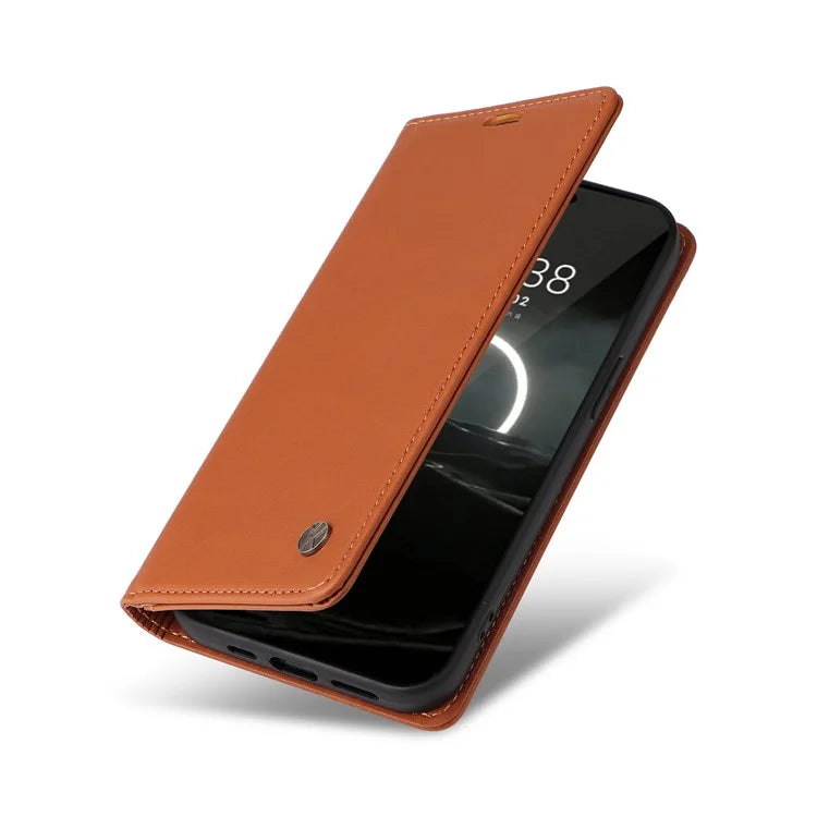 YIKATU YK-001 For Huawei Pura 70 Case Leather Phone Cover Card Slot Stand Strong Magnetic