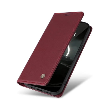 YIKATU YK-001 For Huawei Pura 70 Case Leather Phone Cover Card Slot Stand Strong Magnetic