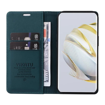 YIKATU YK-001 For Huawei Pura 70 Pro / Pura 70 Pro+ Case Wallet Flip Leather Phone Cover Hidden Magnetic