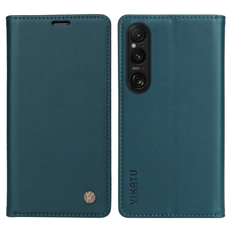 YIKATU YK-001 For Sony Xperia 1 VI Case Card Slot Stand Leather Phone Cover Wallet