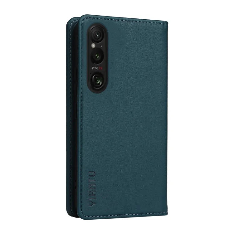 YIKATU YK-001 For Sony Xperia 1 VI Case Card Slot Stand Leather Phone Cover Wallet