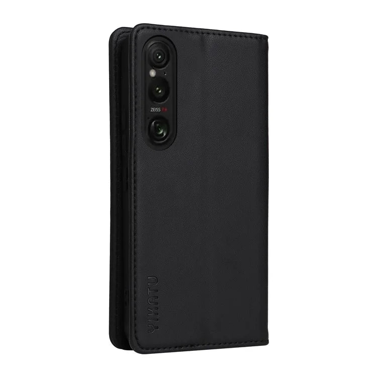 YIKATU YK-001 For Sony Xperia 1 VI Case Card Slot Stand Leather Phone Cover Wallet