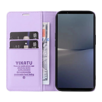 YIKATU YK-001 For Sony Xperia 1 VI Case Card Slot Stand Leather Phone Cover Wallet