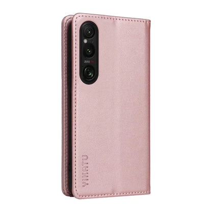 YIKATU YK-001 For Sony Xperia 1 VI Case Card Slot Stand Leather Phone Cover Wallet