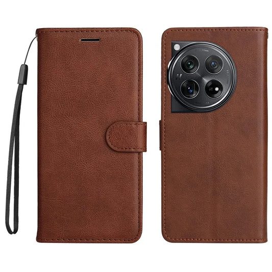 KT Leather Series-2 for OnePlus 12 5G Case Leather Folio Wallet Phone Cover