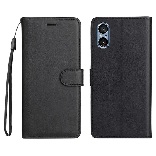 KT Leather Series-2 for Sony Xperia 10 VI Case Folio PU Leather Stand Flip Cover
