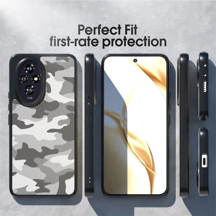 IBMRS For Honor 200 Pro 5G Case Hard PC Soft TPU Phone Cover Airbag Corners Shockproof