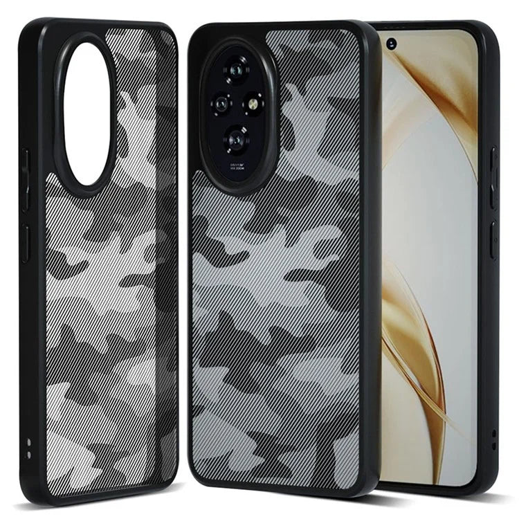 IBMRS For Honor 200 5G Case 2 in 1 Hybrid Hard PC Soft TPU Phone Cover