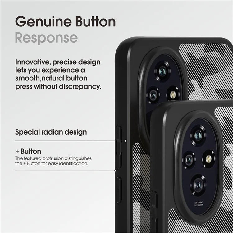 IBMRS For Honor 200 5G Case 2 in 1 Hybrid Hard PC Soft TPU Phone Cover