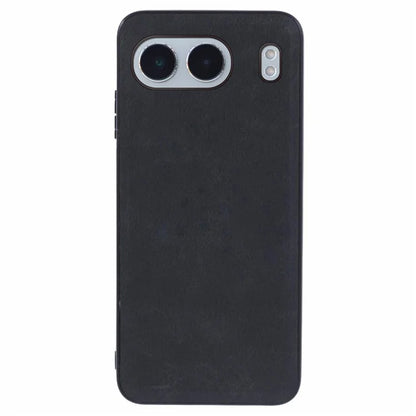 For OnePlus Nord 4 Case Leather Coated PC+TPU Retro Phone Back Cover