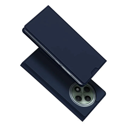 DUX DUCIS Skin Pro Series For Oppo Reno12 F 4G / 5G Case Card Slot PU Leather Cover Stand View