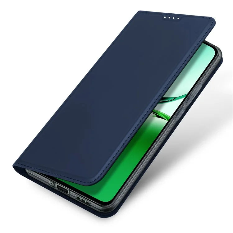 DUX DUCIS Skin Pro Series For Oppo Reno12 F 4G / 5G Case Card Slot PU Leather Cover Stand View
